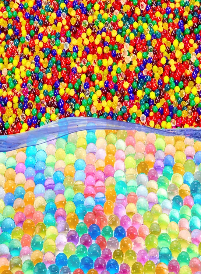 NOTCHIS 70,000 Water Gel Beads for Vases, Mix Color Gel Water Pearls Bead for Vase Filler, Floating Pearls, Floating Candles, Wedding Centerpiece Floral Decorations - Image 2